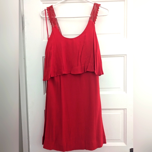 Maeve Tisana Coral Dress Size 0 - Picture 4 of 8